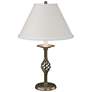 Twist Basket 25.5" High Soft Gold Table Lamp With Natural Anna Shade