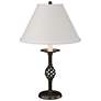Twist Basket 25.5"H Oil Rubbed Bronze Table Lamp w/ Anna Shade