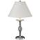 Twist Basket 25.5"H Vintage Platinum Table Lamp w/ Natural Anna Shade