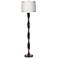 Twist Floor Lamp with Off-White Drum Shade