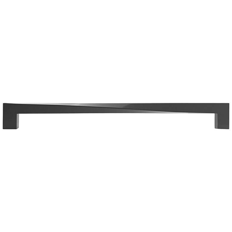 Image 1 Twist Matte Black Metal 18 3/4" Wide Appliance Pull
