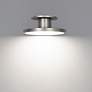 3_Twist-N-Lite 2.88"H x 8"W 1-Light Semi-Flush Mount in Brushed Nickel more views