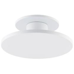 Twist-N-Lite 2.88"H x 8"W 1-Light Semi-Flush Mount in White