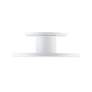 3_Twist-N-Lite 2.88"H x 8"W 1-Light Semi-Flush Mount in White more views
