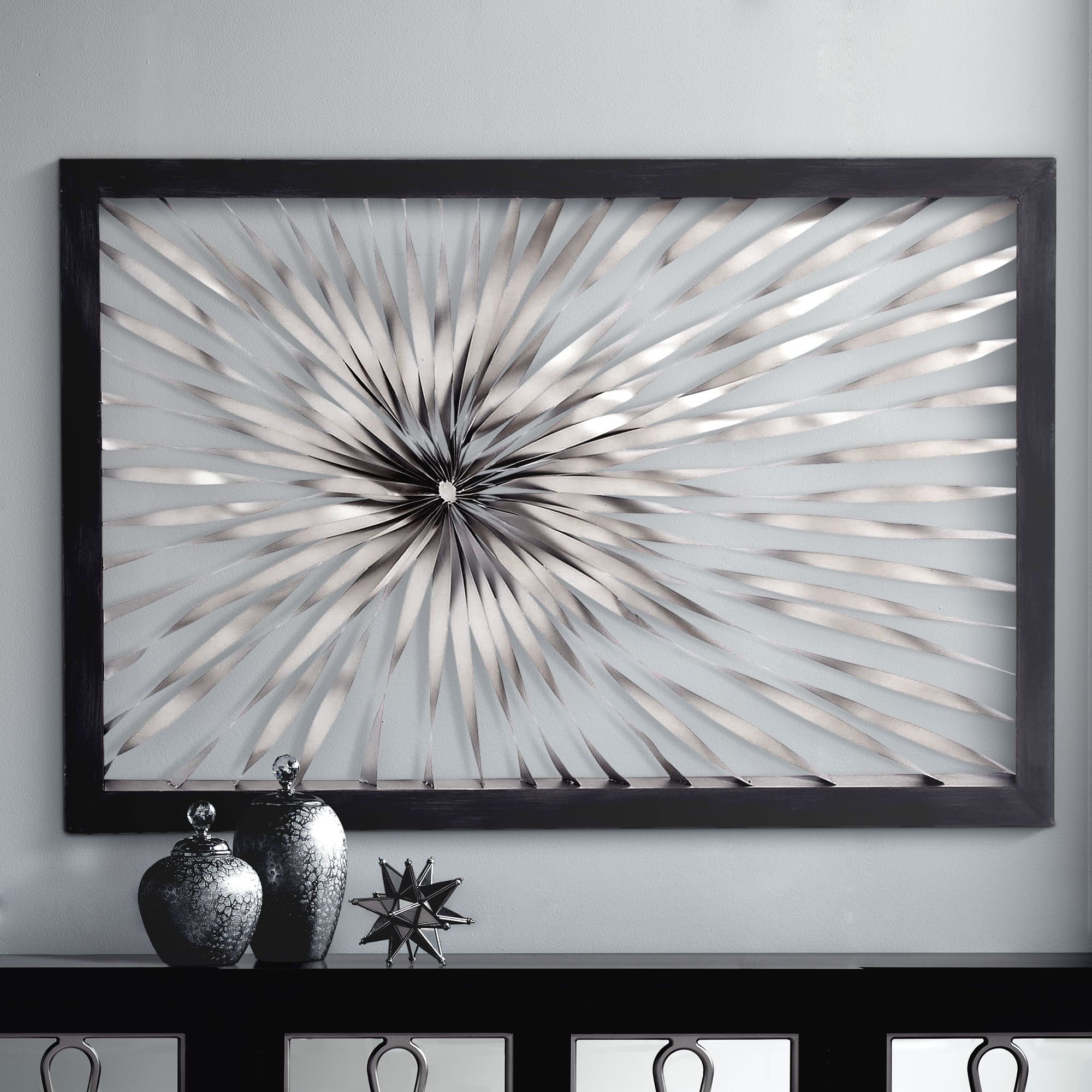 Metal Wall Art, 60 In. And Up Wall Art | Lamps Plus