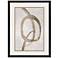 Twisting Paths 25"W x 34"H Framed Art