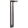Thumbnail2 of Two Arm 22" High Textured Architectural Bronze Path Light