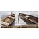 Two Canoes 71" Wide Canvas Wall Art