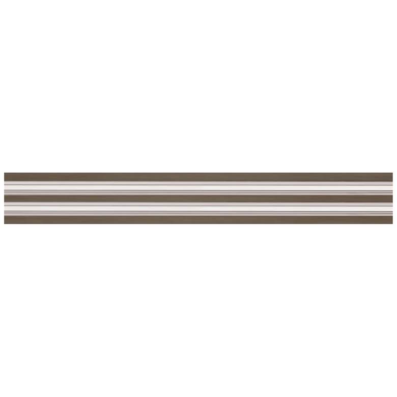Image 1 Two-Circuit Monorail 96 inch Clear and Bronze Straight Rail