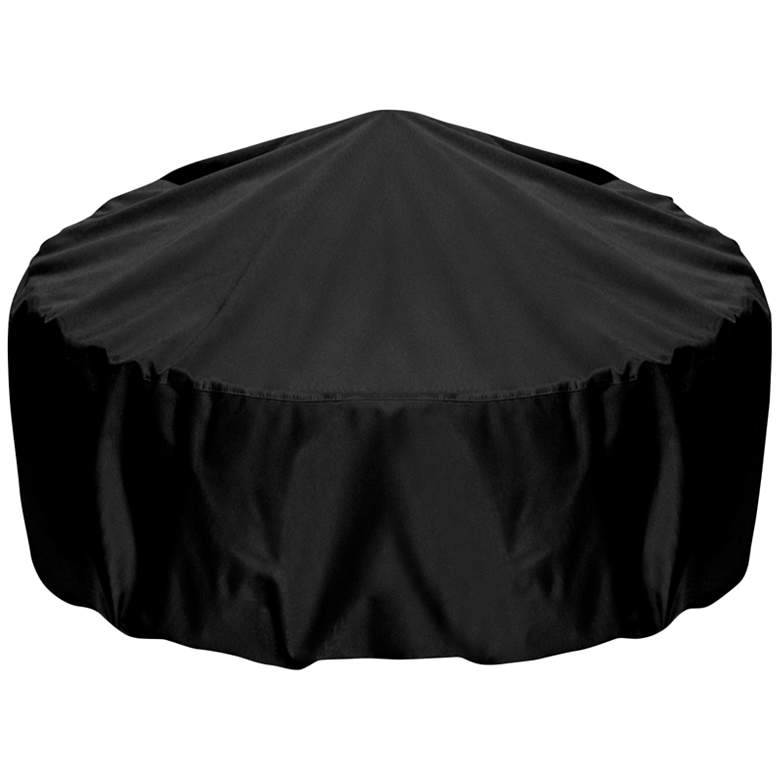 Image 1 Two Dogs Designs 36" Black Outdoor Fire Pit Cover