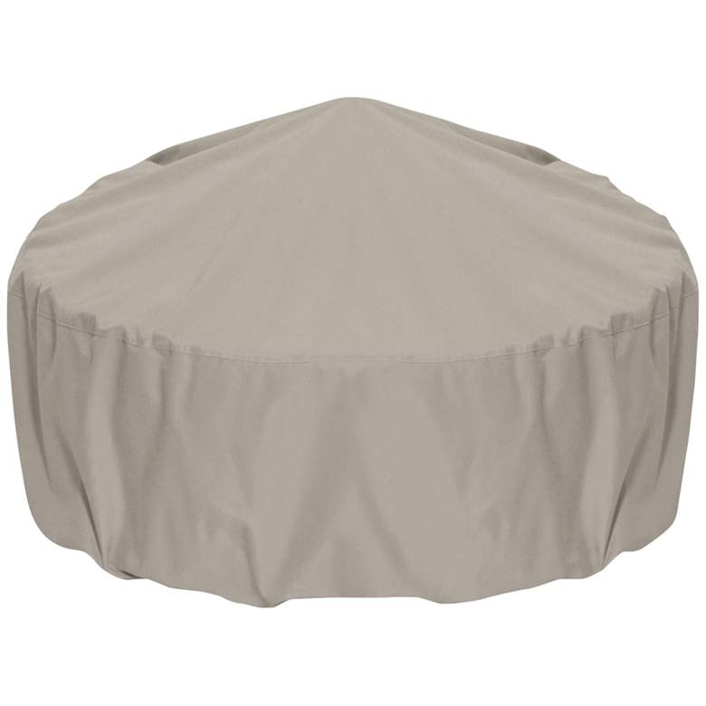 Image 1 Two Dogs Designs 36" Khaki Outdoor Fire Pit Cover