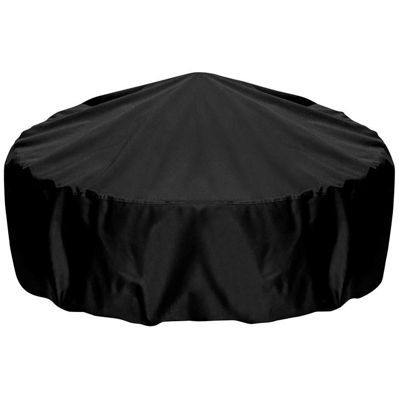 Image 1 Two Dogs Designs 48" Black Outdoor Fire Pit Cover