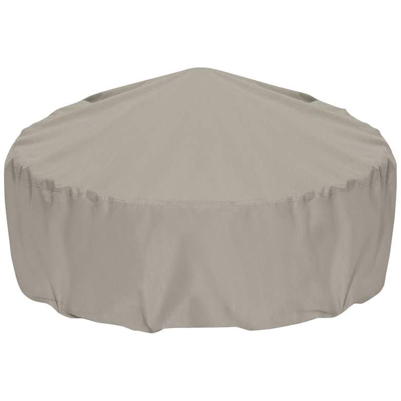 Image 1 Two Dogs Designs 48" Khaki Outdoor Fire Pit Cover