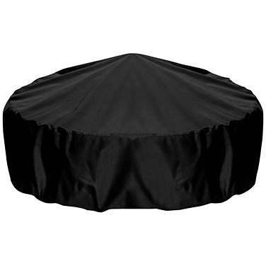 Two Dogs Designs 80" Black Outdoor Fire Pit Cover