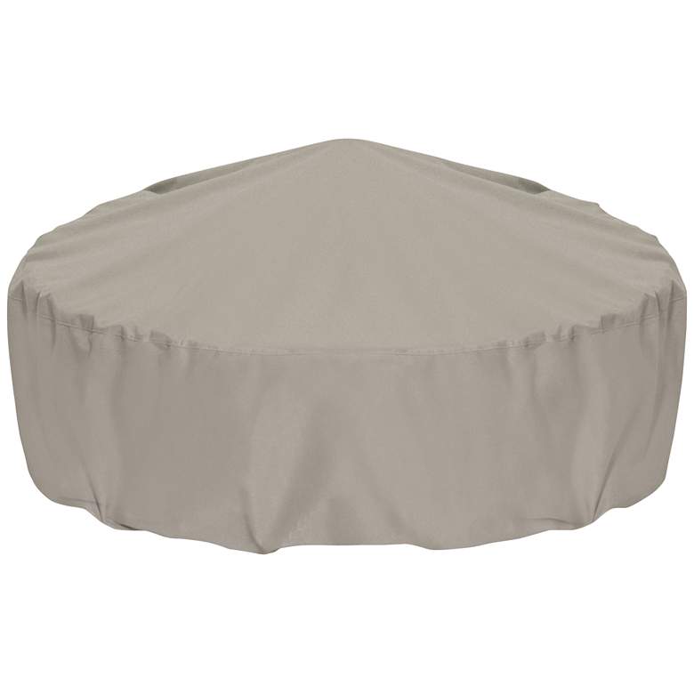 Image 1 Two Dogs Designs 80 inch Khaki Outdoor Fire Pit Cover