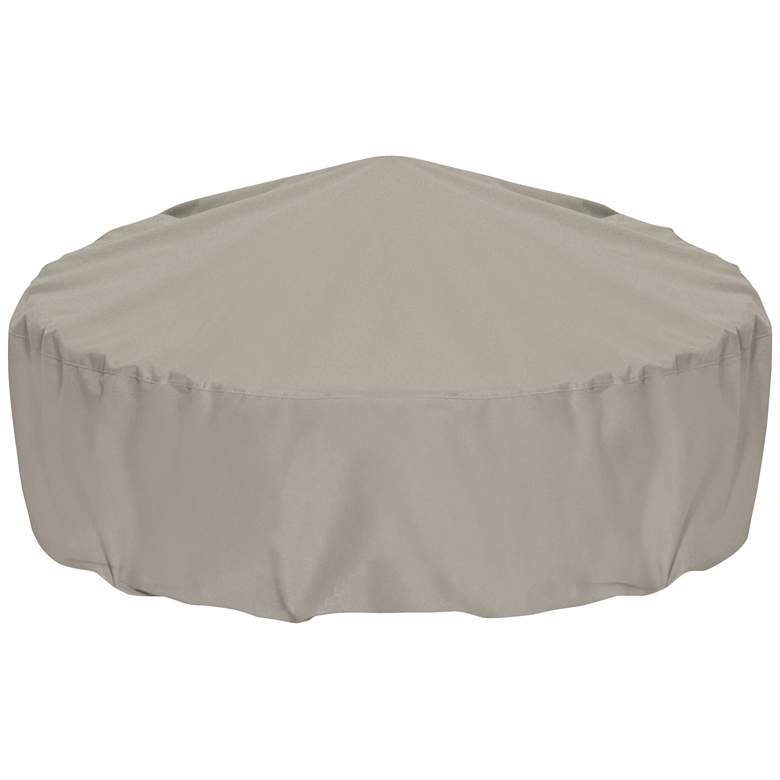 Image 1 Two Dogs Designs 80" Khaki Outdoor Fire Pit Cover