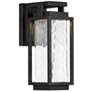 Two If By Sea 11.88"H x 5"W 1-Light Outdoor Wall Light in Black