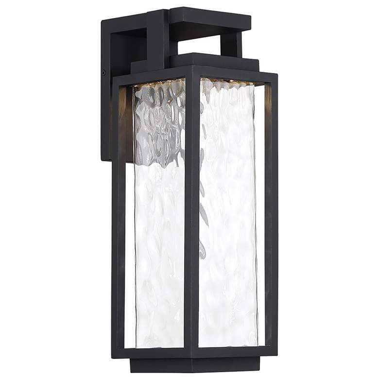 Image 1 Two If By Sea 25 inchH x 7 inchW 1-Light Outdoor Wall Light in Black