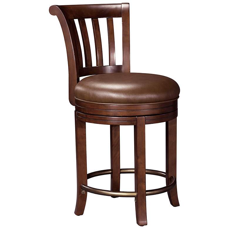 Image 1 Ty Pennington Ithaca Hampton Cherry Pub Stool