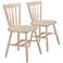 Tyce Dining Chair (Set of 2) Natural
