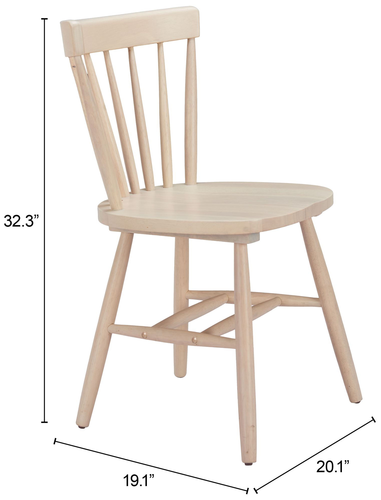 Image 7 Tyce Dining Chair (Set of 2) Natural more views