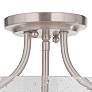 4_Tyler 2 Light Semi Flush in Brushed Polished Nickel with Clear Seeded Glass more views