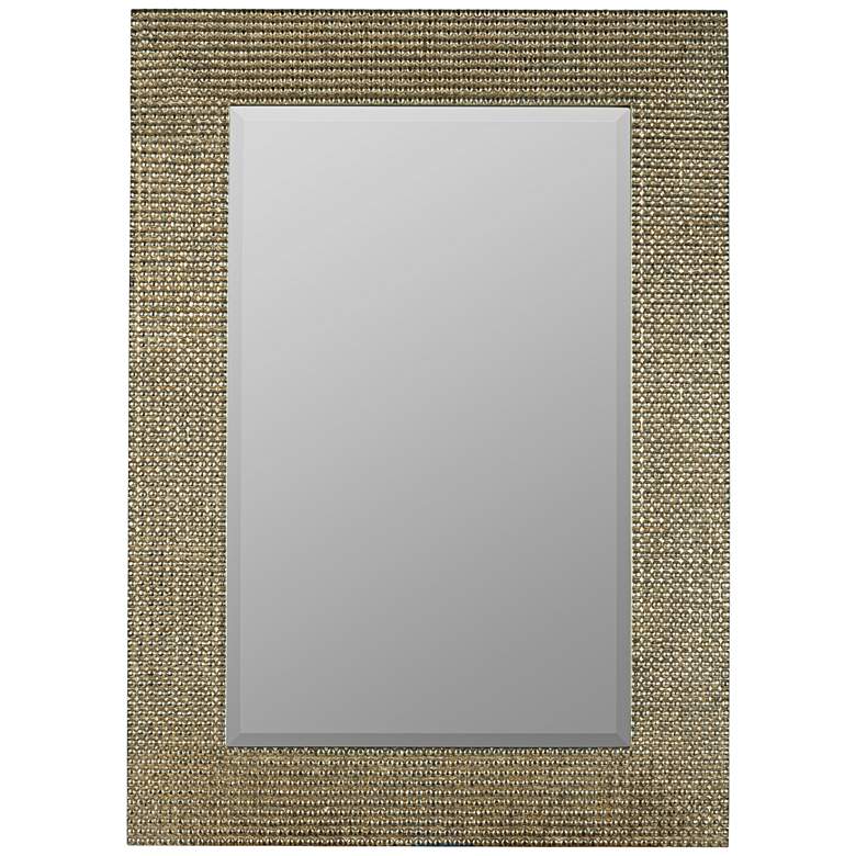Image 1 Tymon Tarnished Silver 30"x42" Rectangular Wall Mirror