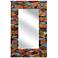 Tymon Waterhyacinth 29 1/4" x 45 1/4" Wall Mirror