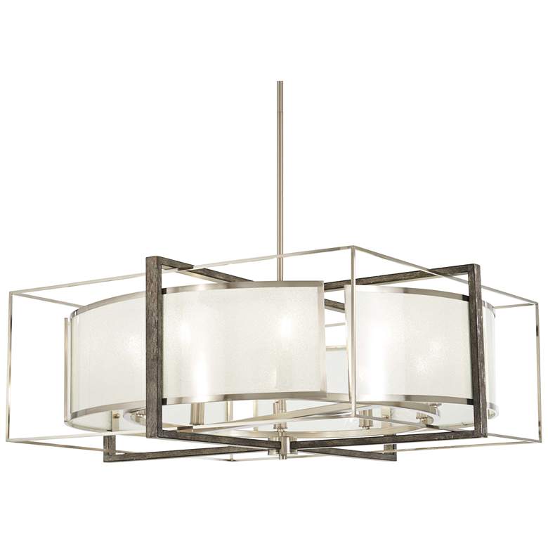 Tyson&#39;s Gate 30&quot; Wide Brushed Nickel Pendant Light