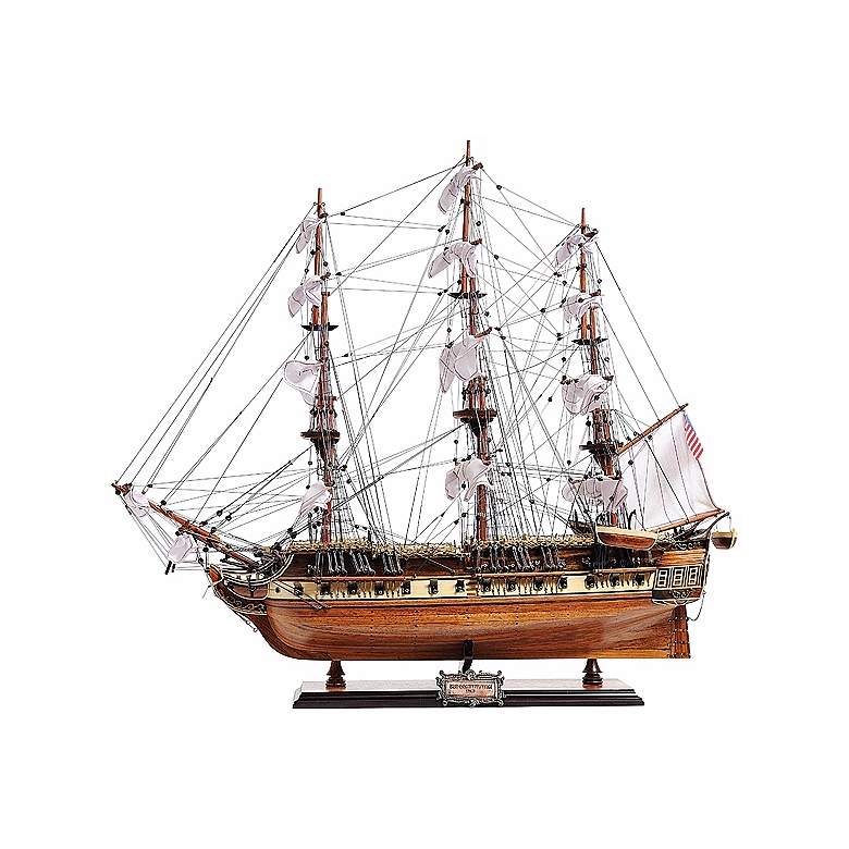 Image 1 U.S.S. Constitution 31 inch Wide Exclusive Edition Ship Model