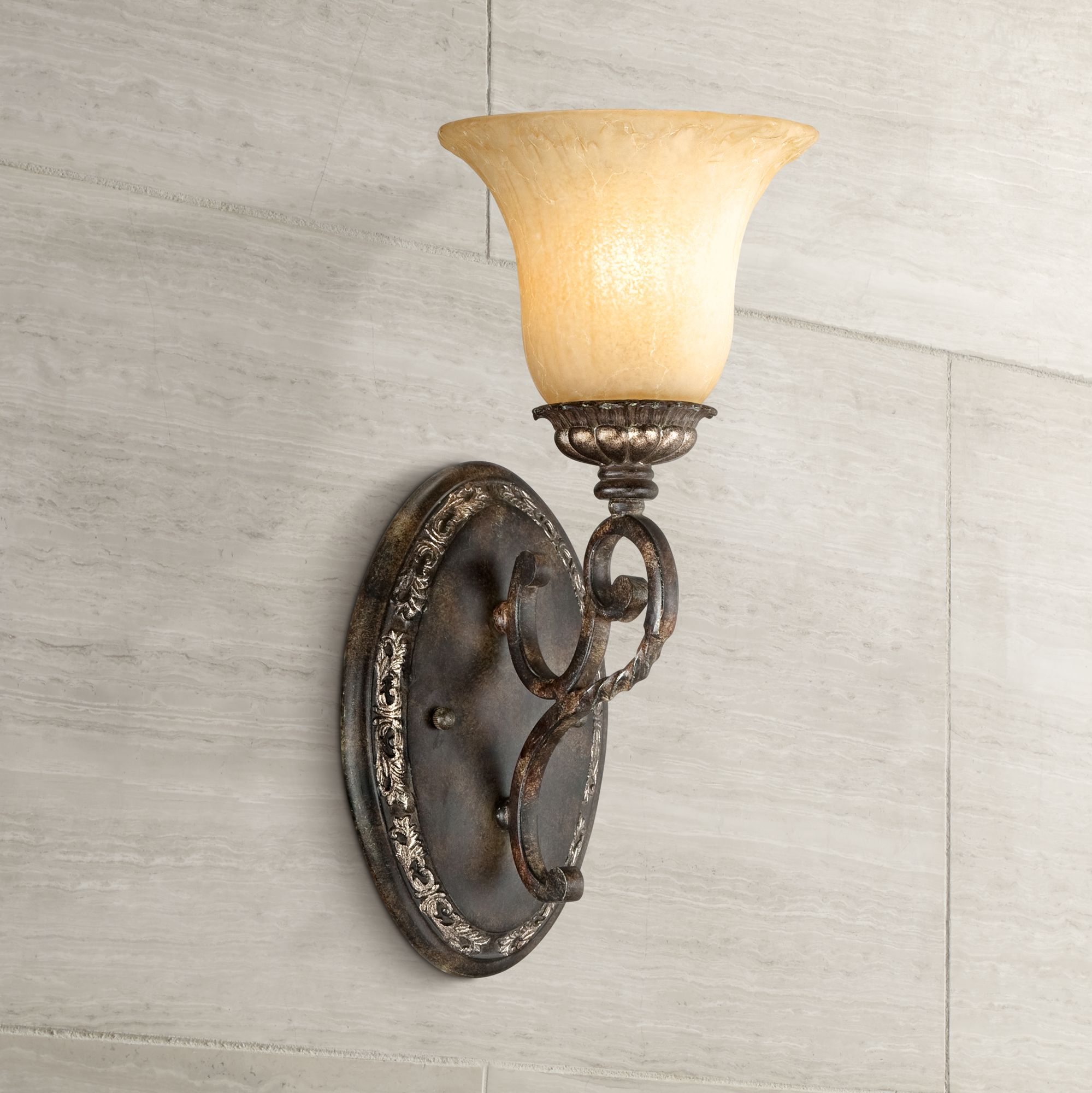 Bronze Bathroom Sconces Page 4 Lamps Plus   U5799cropped 