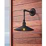 Toledo Collection 17" High Silver Outdoor Wall Light in scene