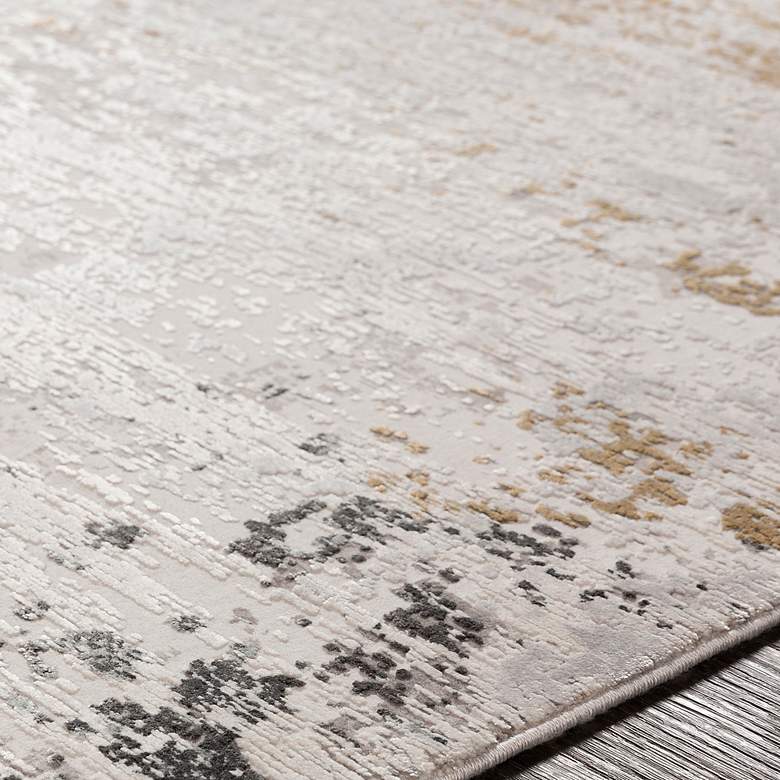 Image 6 Ulen 71508 5'x7'6" Gray and Orange Rectangular Area Rug more views