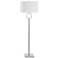Ulfinian Polished Nickel Floor Lamp