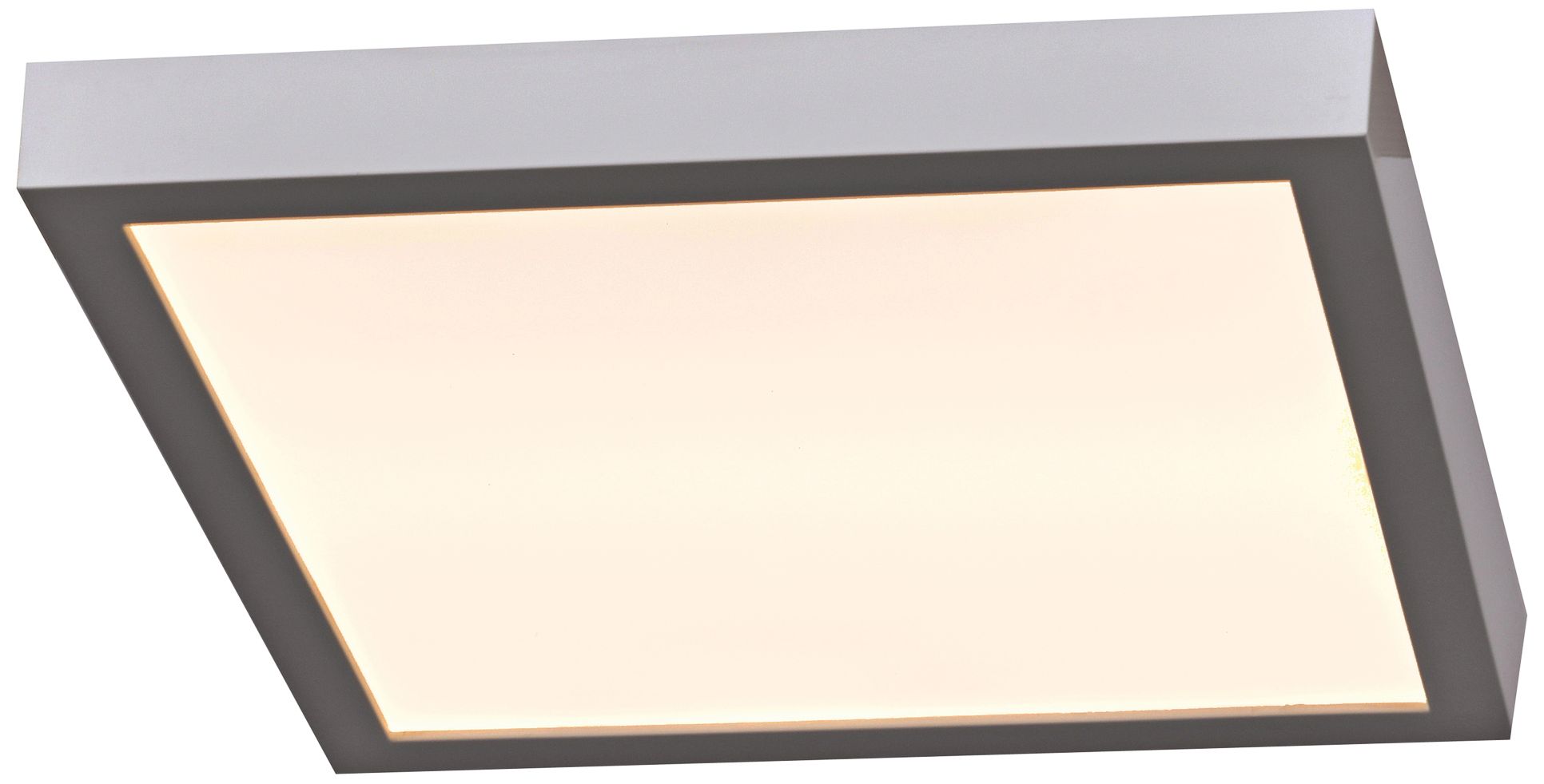 Ulko Exterior 7" Wide Silver LED Outdoor Ceiling Light