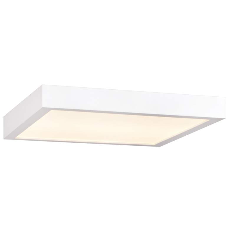 Image 2 Ulko Exterior 7 inch Wide White LED Outdoor Ceiling Light