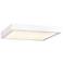 Ulko Exterior 7" Wide White LED Outdoor Ceiling Light
