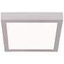 Thumbnail4 of Ulko Exterior Square LED Flush Mount - Large - Silver Finish, Acrylic Lens more views