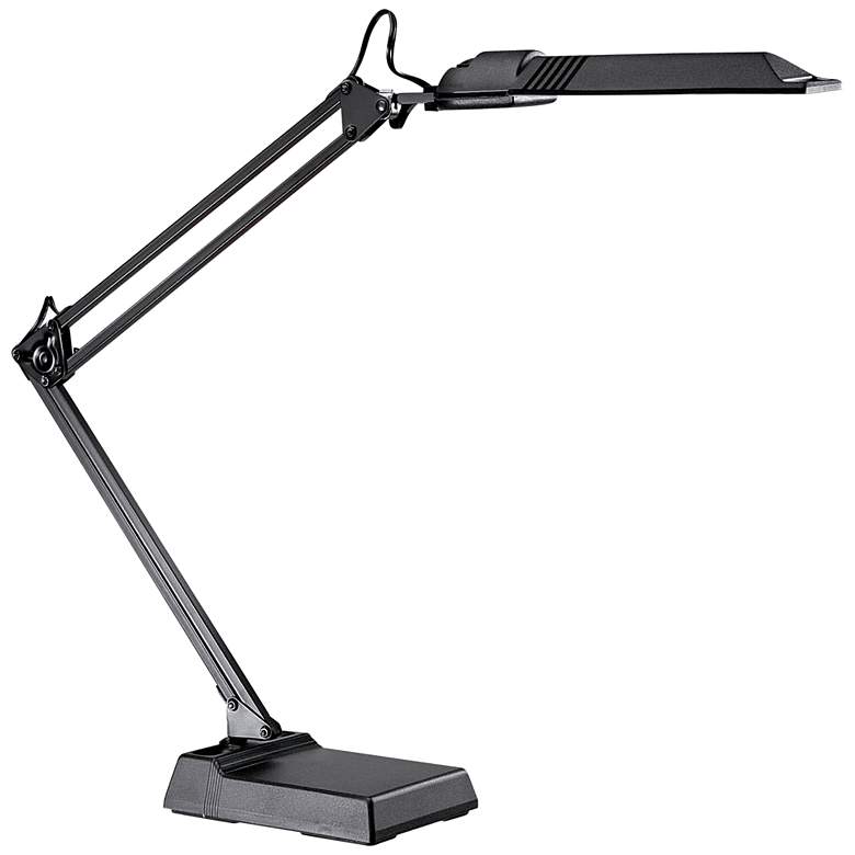 Image 2 Ultima 29" Black Extended Reach Adjustable Modern Desk Lamp