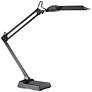 Ultima 29" Black Extended Reach Adjustable Modern Desk Lamp