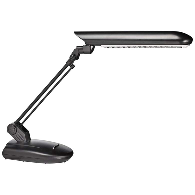 Image 1 Ultima Black Finish Adjustable Task and Reading Modern Desk Lamp