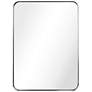 Ultra Brushed Silver 22" x 30" Framed Wall Mirror