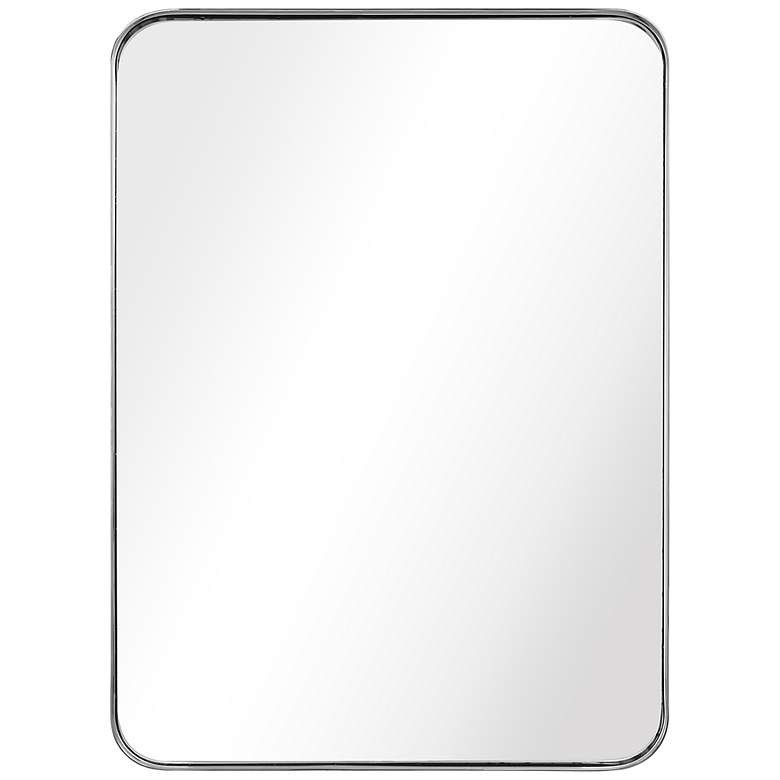 Image 3 Ultra Polished Silver 22 inch x 30 inch Rectangular Wall Mirror