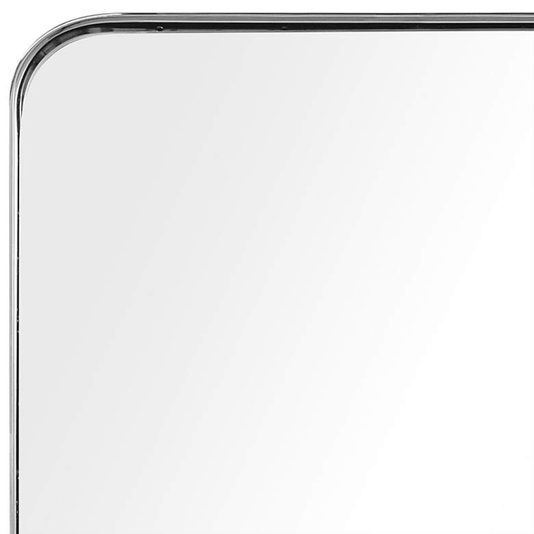 Image 4 Ultra Polished Silver 22 inch x 30 inch Rectangular Wall Mirror more views