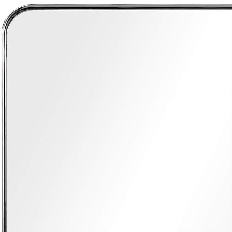 Image 3 Ultra Silver 24" x 36" Rectangular Framed Wall Mirror more views