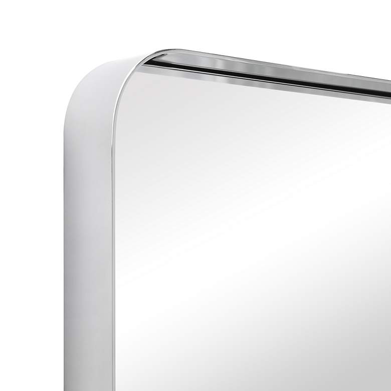 Image 5 Ultra Silver 24" x 36" Rectangular Framed Wall Mirror more views