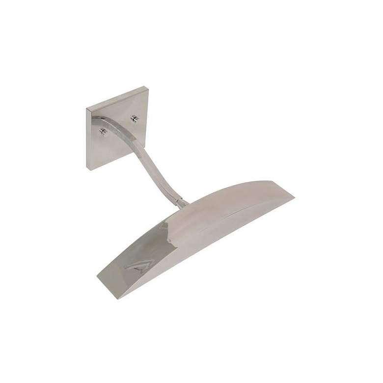 Image 1 Ultra-Wide 14" Wide Chrome Direct Wire Picture Light