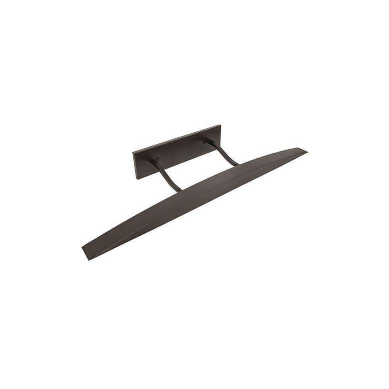 Image 1 Ultra-Wide 36"W Mahogany Bronze Direct Wire Picture Light