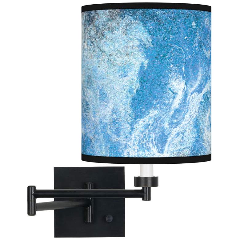 Image 1 Ultrablue Espresso Bronze Swing Arm Wall Lamp