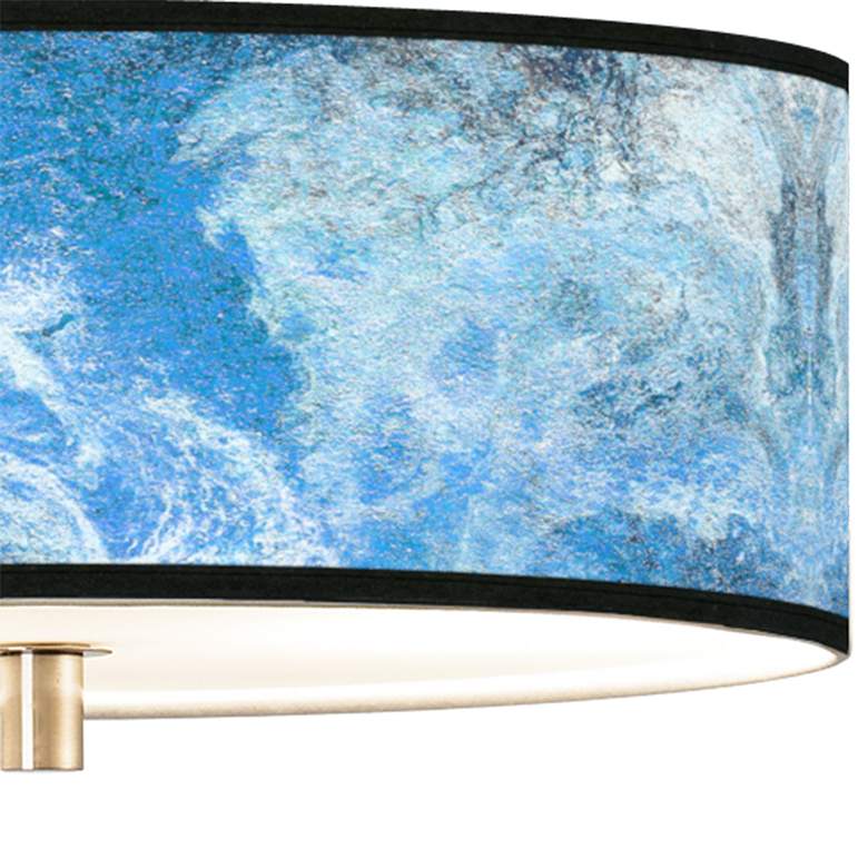 Image 2 Ultrablue Giclee 14" Wide Ceiling Light more views